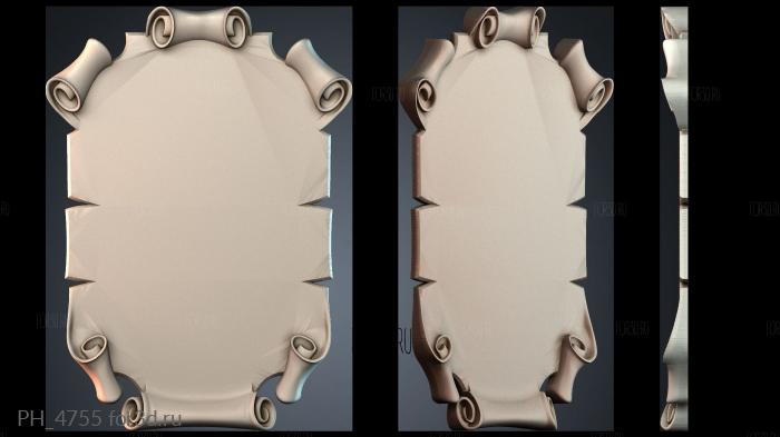 PH_4755 3d stl for CNC