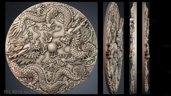 PH_4836 3d stl for CNC