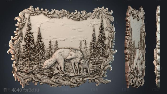 PH_4840 3d stl for CNC