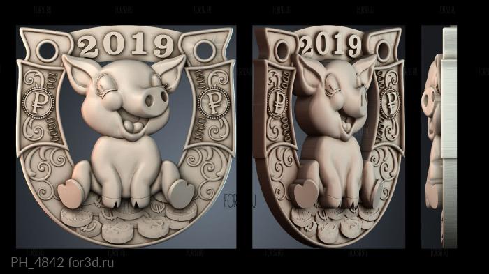 PH_4842 3d stl for CNC