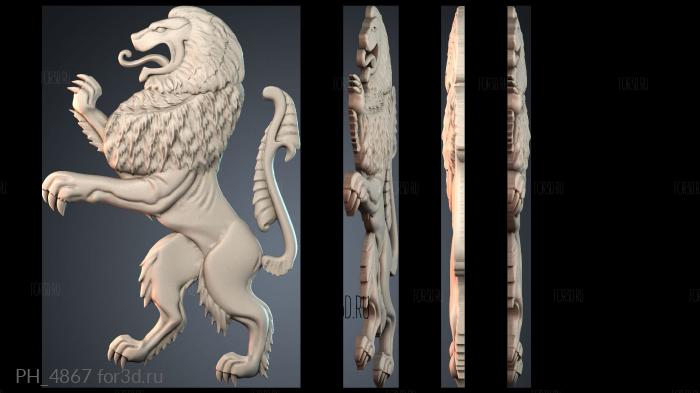 PH_4867 3d stl модель для ЧПУ