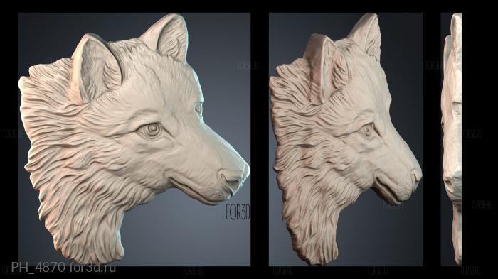 PH_4870 3d stl for CNC