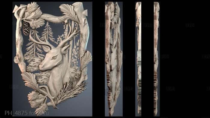 PH_4875 3d stl for CNC