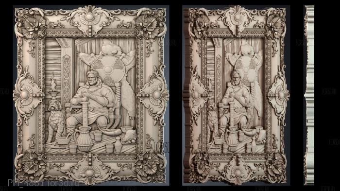 PH_4881 3d stl for CNC