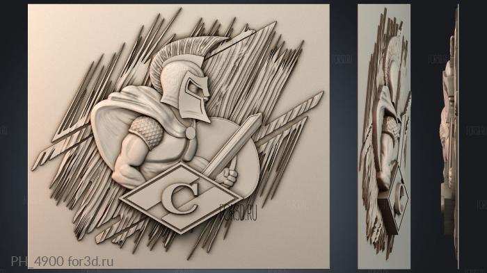 PH_4900 3d stl for CNC