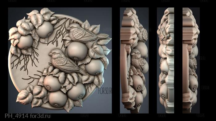 PH_4914 3d stl for CNC