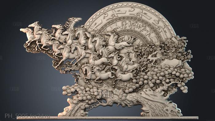 PH_5005 3d stl for CNC