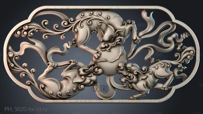 PH_5020 3d stl for CNC