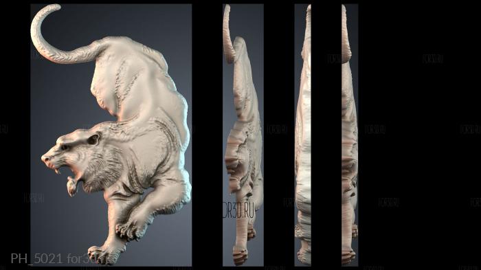 PH_5021 3d stl for CNC