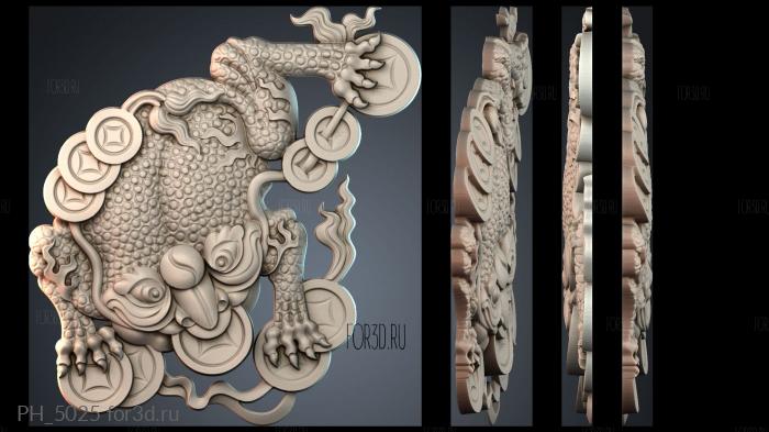 PH_5025 3d stl for CNC