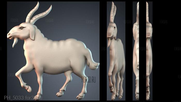 PH_5033 3d stl for CNC