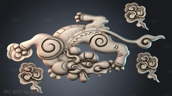 PH_5037 3d stl for CNC