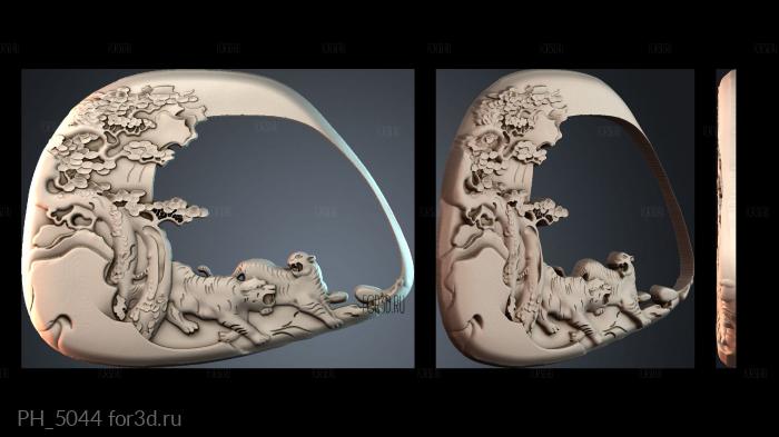 PH_5044 3d stl for CNC