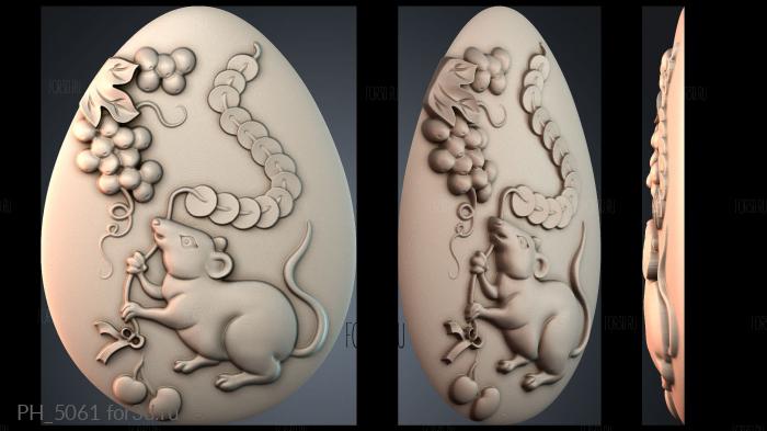 PH_5061 3d stl for CNC