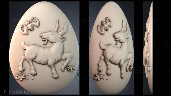 PH_5064 3d stl for CNC