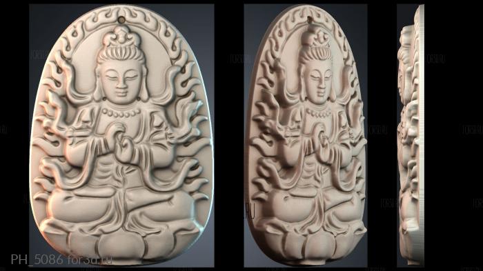 PH_5086 3d stl for CNC