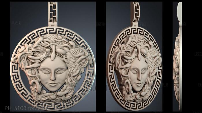 PH_5103 3d stl for CNC