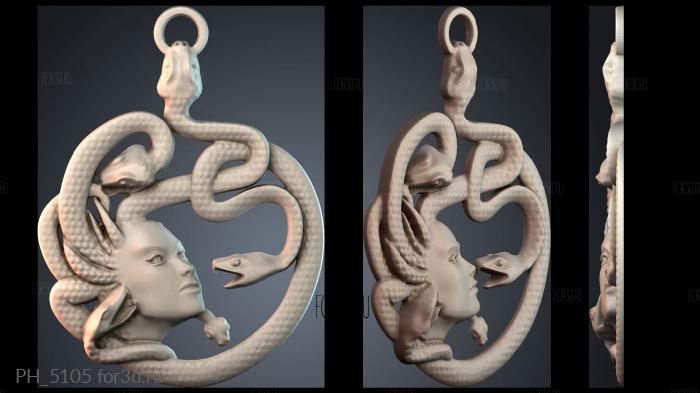 PH_5105 3d stl for CNC