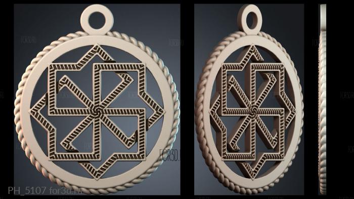 PH_5107 3d stl for CNC