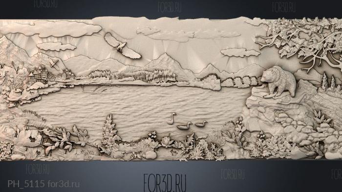PH_5115 3d stl for CNC