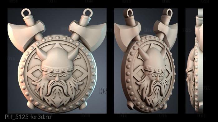 PH_5125 3d stl for CNC