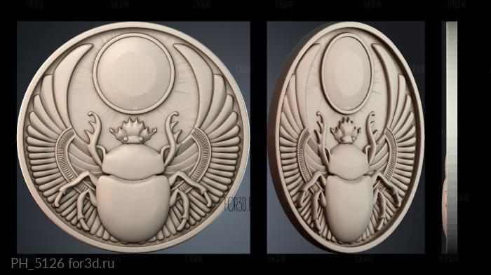 PH_5126 3d stl for CNC