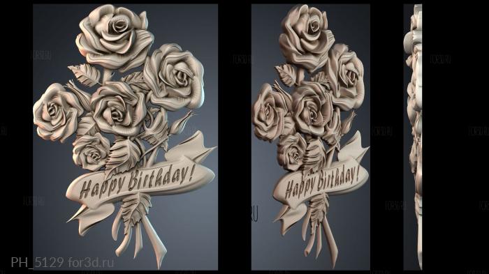 PH_5129 3d stl for CNC