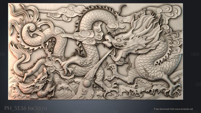 PH_5136 3d stl for CNC