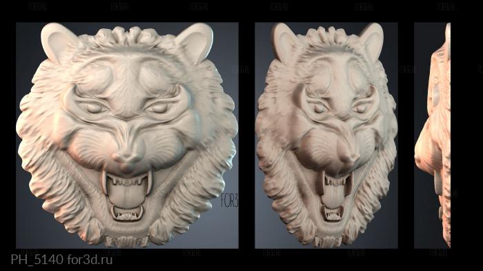 PH_5140 3d stl for CNC