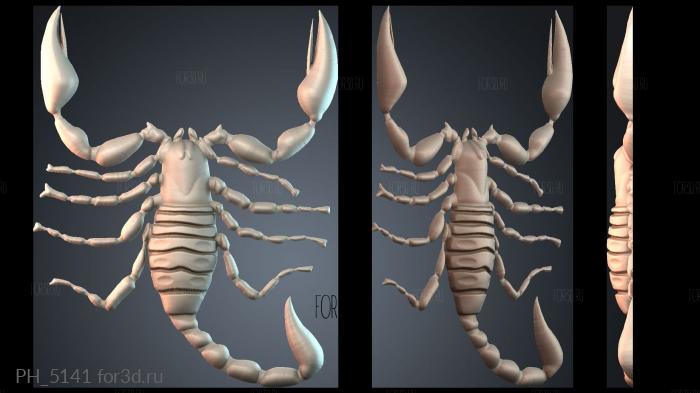 PH_5141 3d stl for CNC