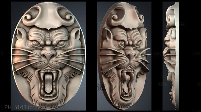 PH_5143 3d stl for CNC