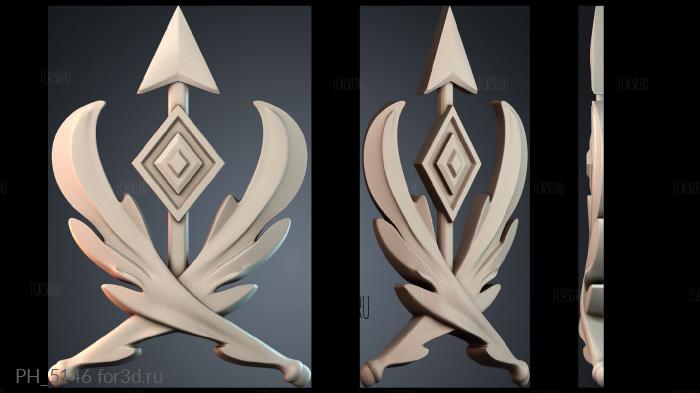 PH_5146 3d stl for CNC