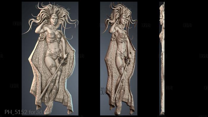 PH_5152 3d stl for CNC