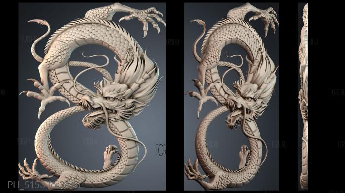 PH_5153 3d stl for CNC