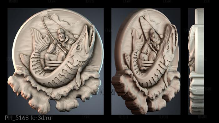 PH_5168 3d stl for CNC