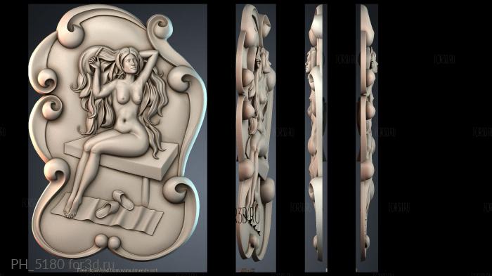 PH_5180 3d stl for CNC