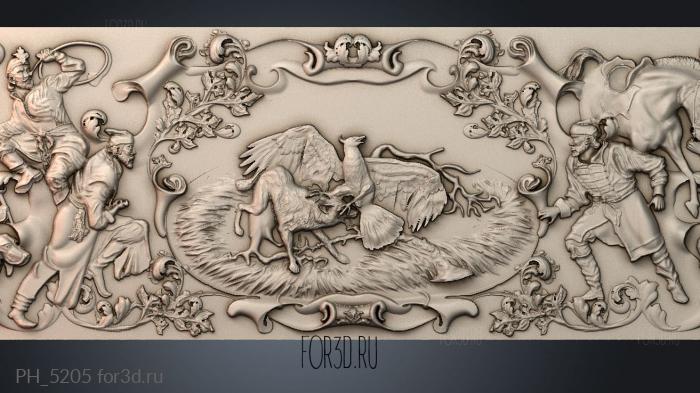 PH_5205 3d stl for CNC