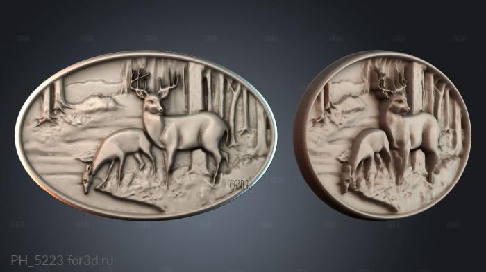 PH_5223 3d stl for CNC