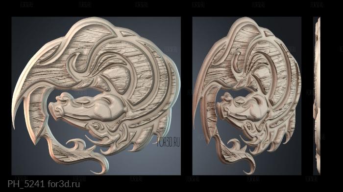 PH_5241 3d stl for CNC