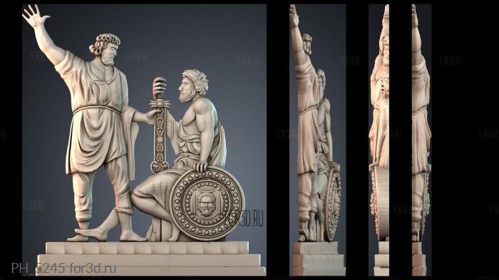 PH_5245 3d stl for CNC