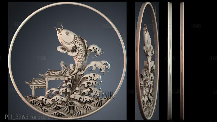 PH_5265 3d stl for CNC