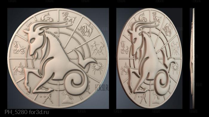 PH_5280 3d stl for CNC