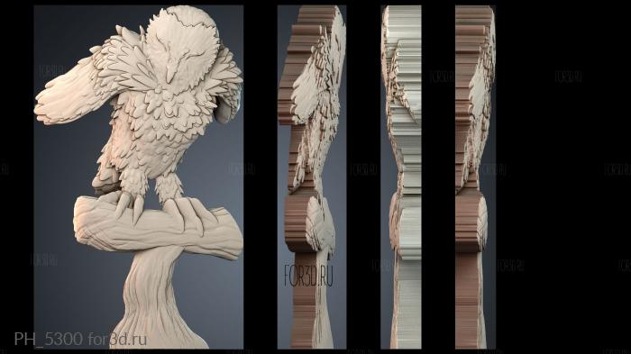 PH_5300 3d stl for CNC