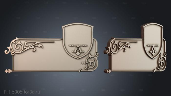 PH_5305 3d stl for CNC