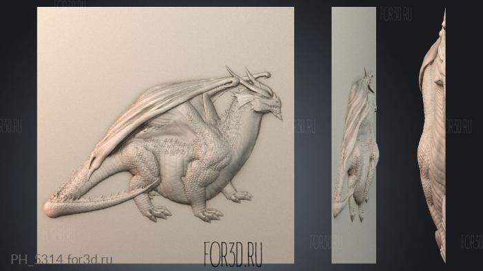 PH_5314 3d stl for CNC