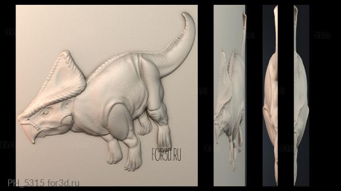 PH_5315 3d stl for CNC