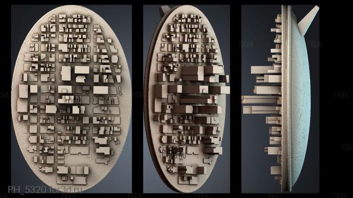 PH_5320 3d stl for CNC