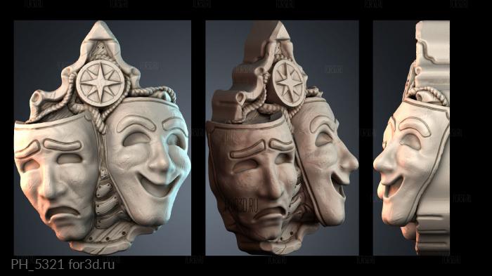 PH_5321 3d stl for CNC