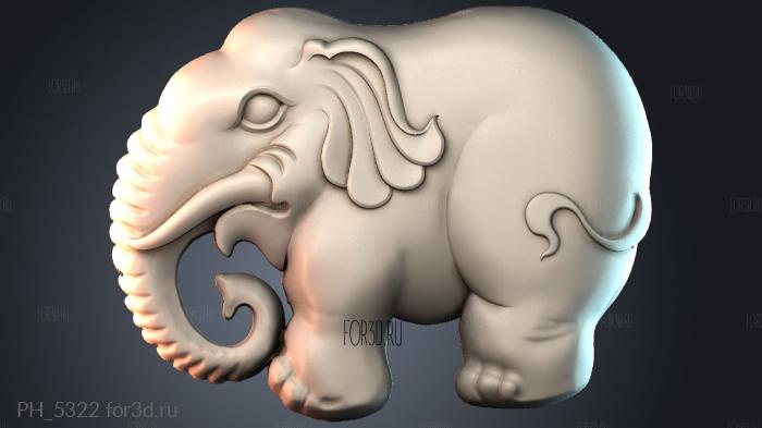 PH_5322 3d stl for CNC