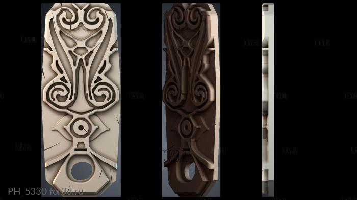 PH_5330 3d stl for CNC